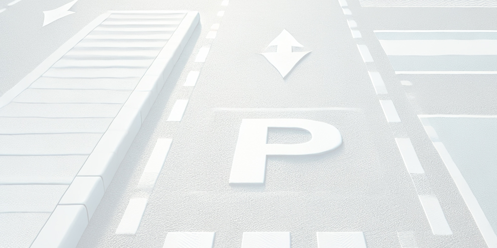 ✔ Marquage de rue ✔ Traçage de stationnement ✔ Signalisation au sol ✔ Logos et lettrages ✔ Marquage de sécurité ✔ Zones hachurées et flèches directionnelles